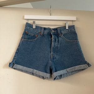Brandy Melville Rolled Hem High Rise Shorts
